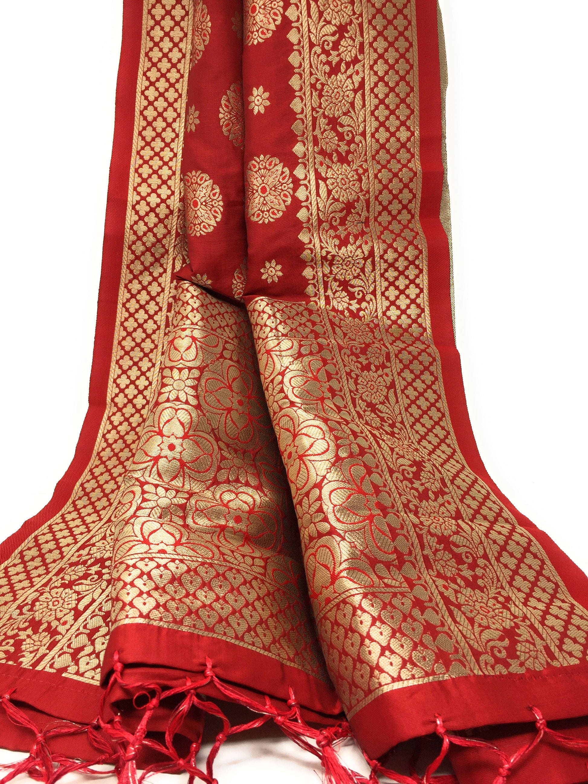 banarasi brocade stole