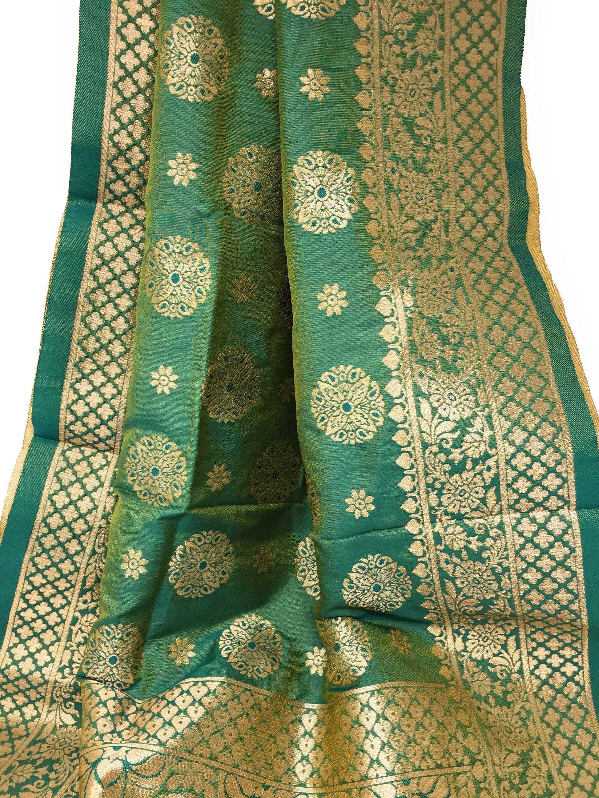 floral banarasi stole online