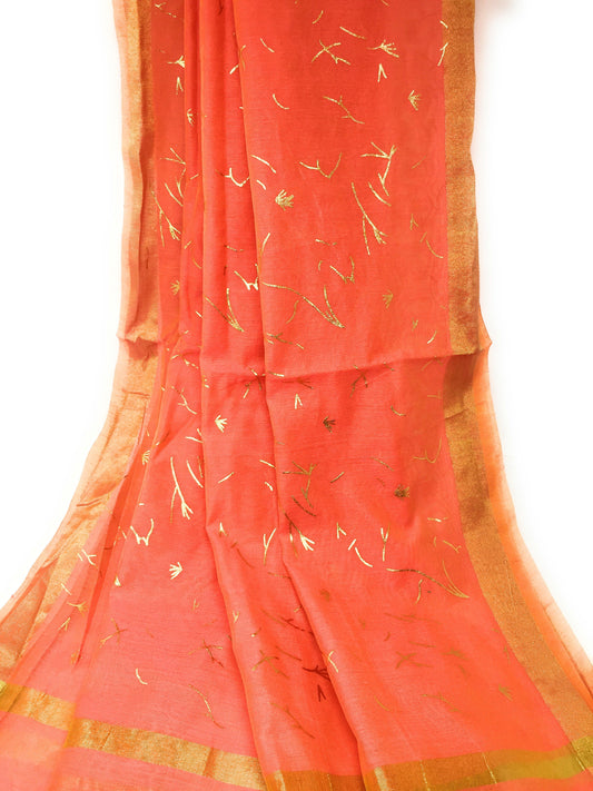 Pink Gold Dupatta Chunni
