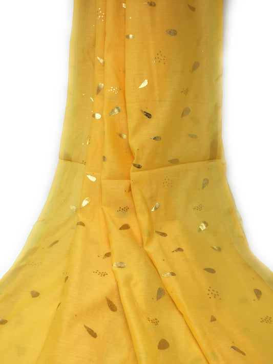 Yellow Gold Dupatta Chunni