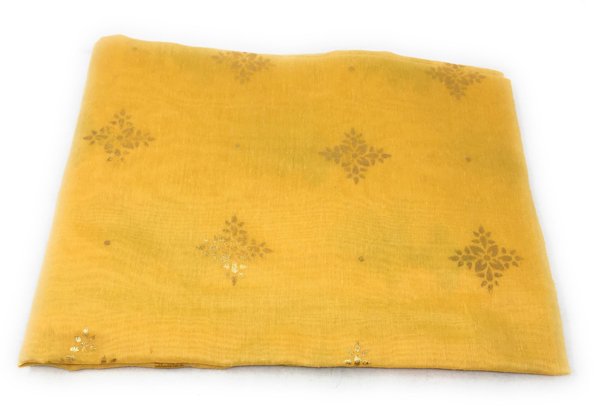 yellow-stole-in-chanderi-fabric-n-gold-print