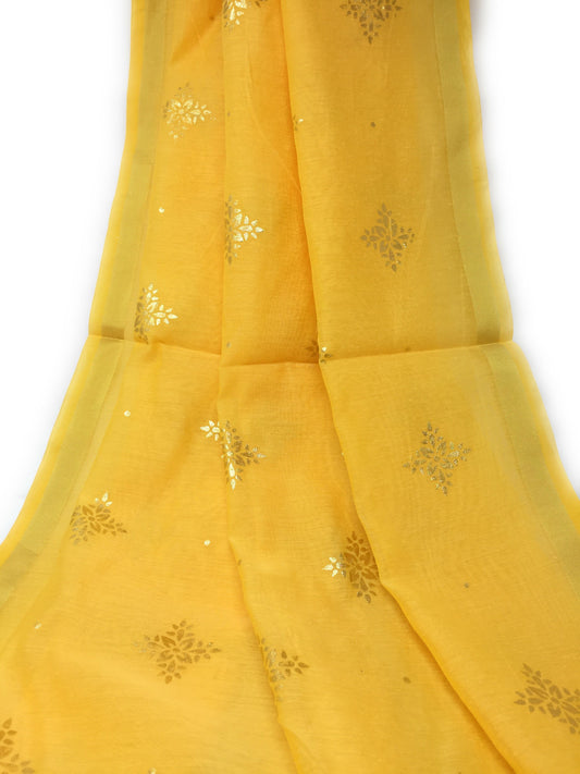 Yellow Gold Dupatta Chunni