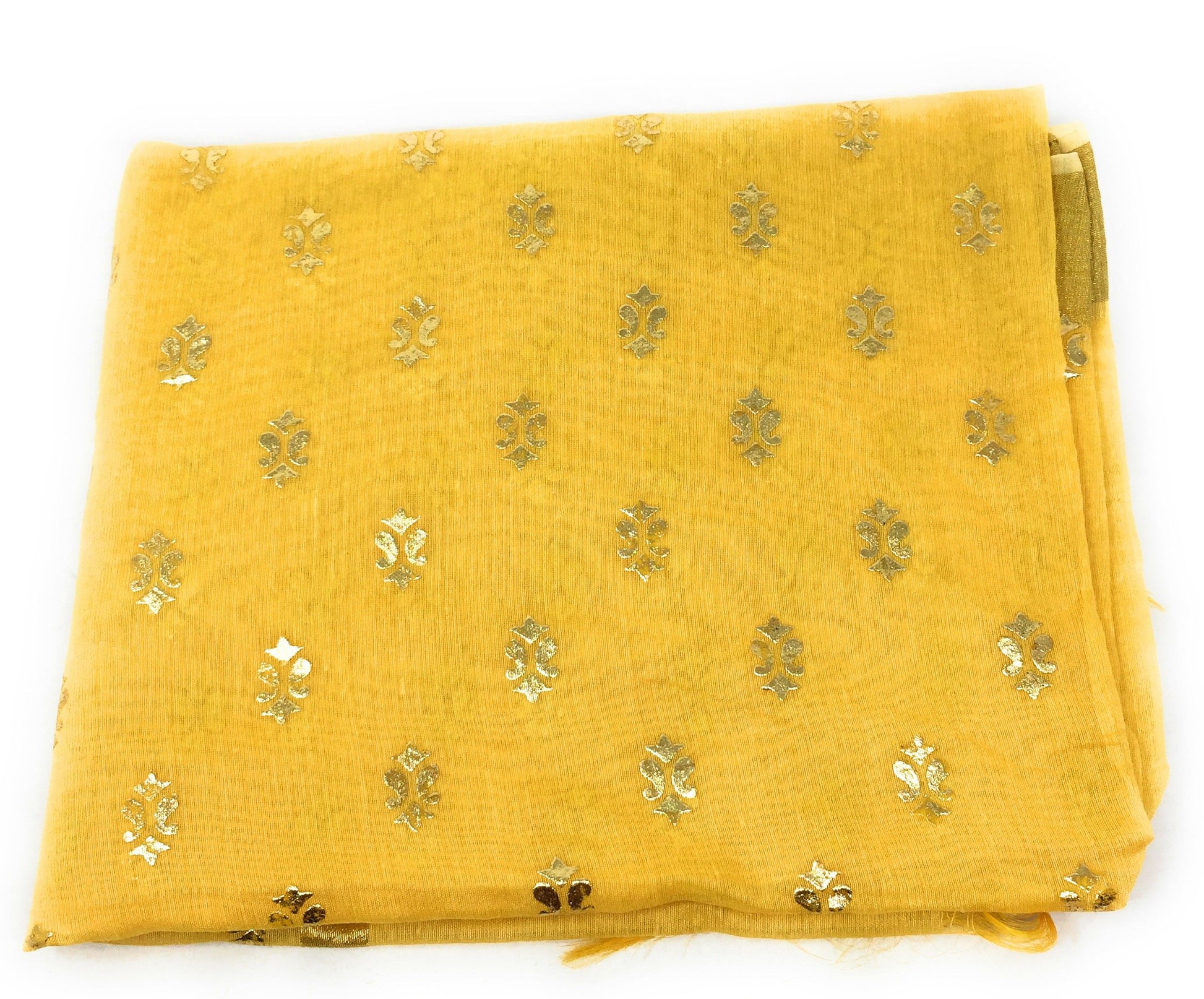 yellow-gold-print-dupatta-in-chanderi-fabric