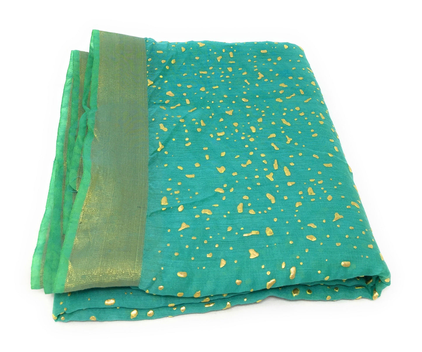 gold-print-green-dupatta-in-chanderi-fabric