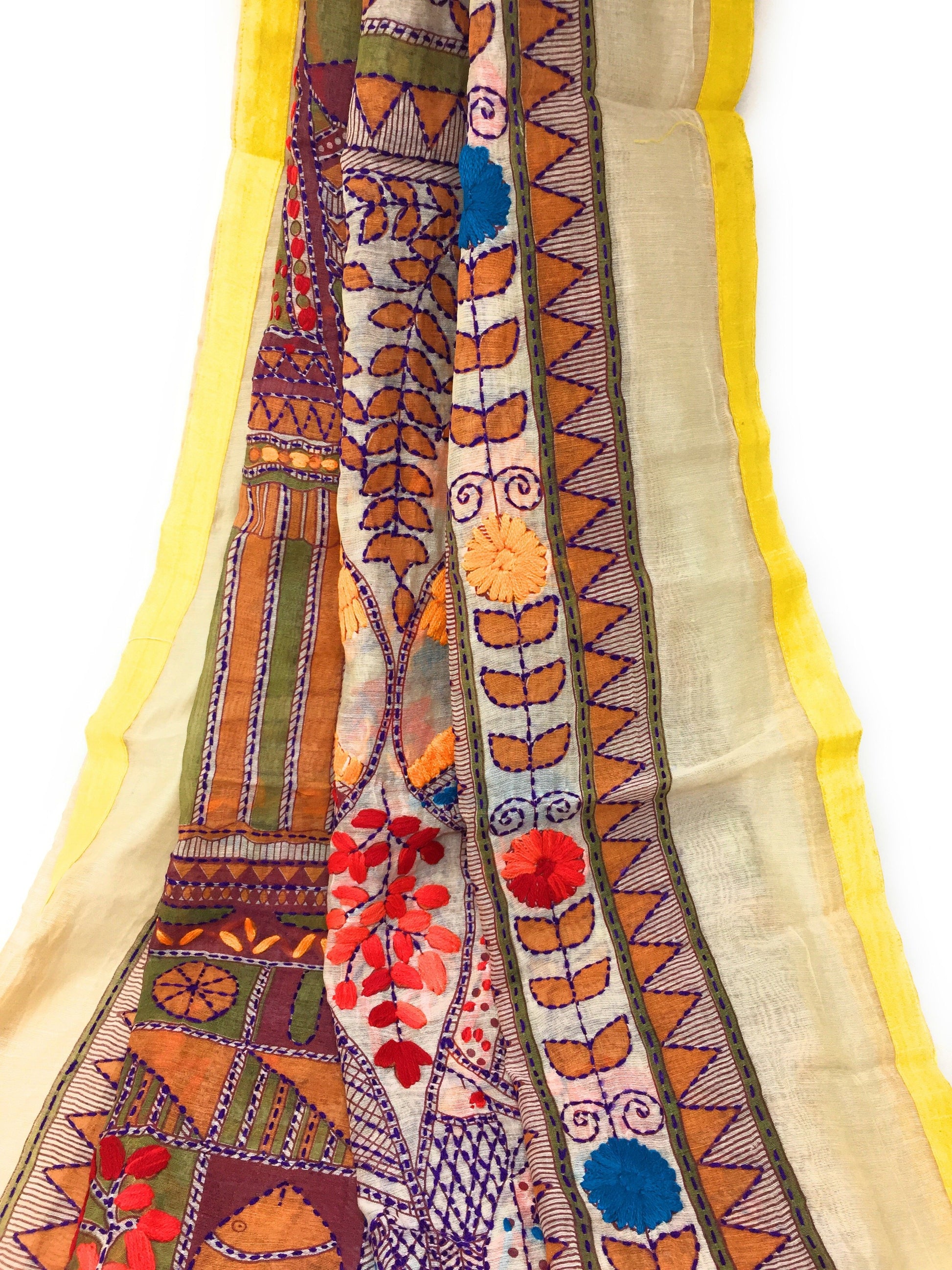 embroidery dupatta with price