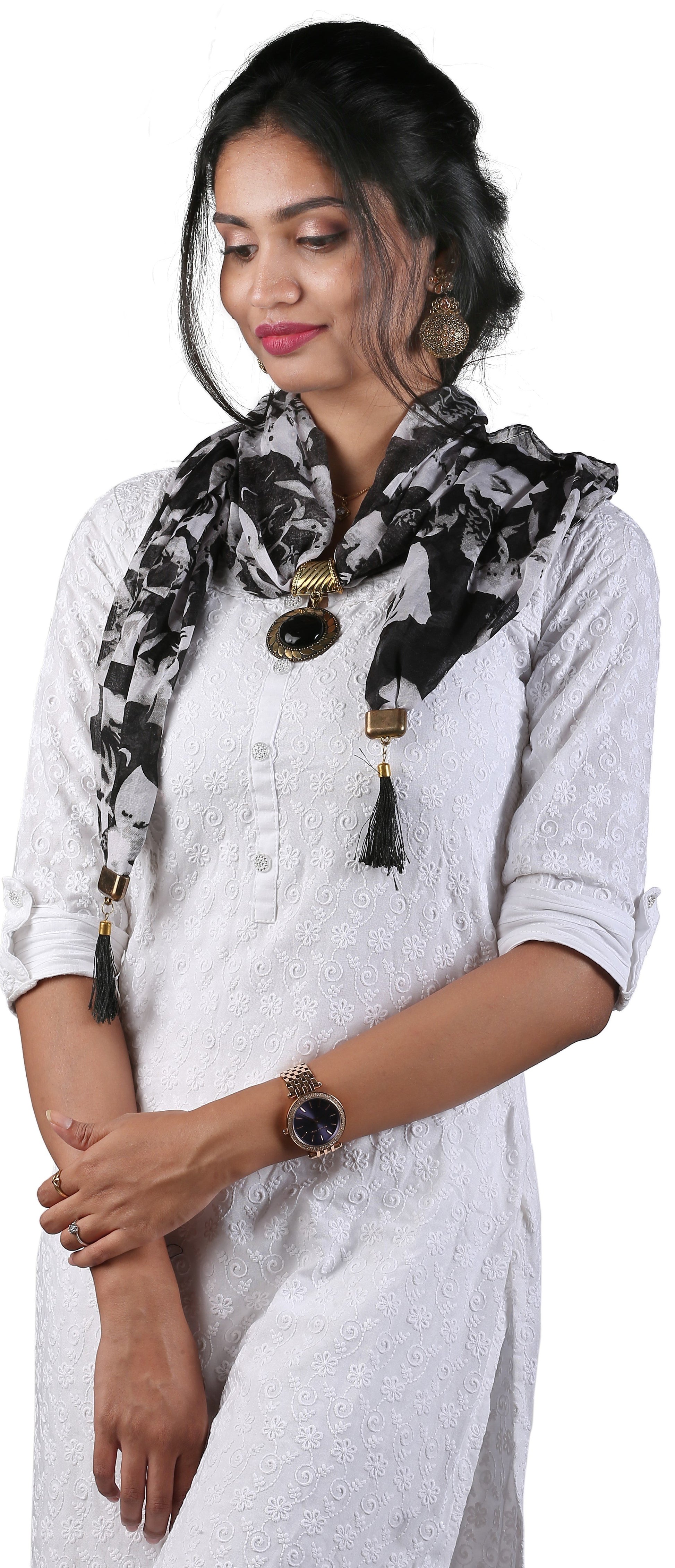 printed scarf
