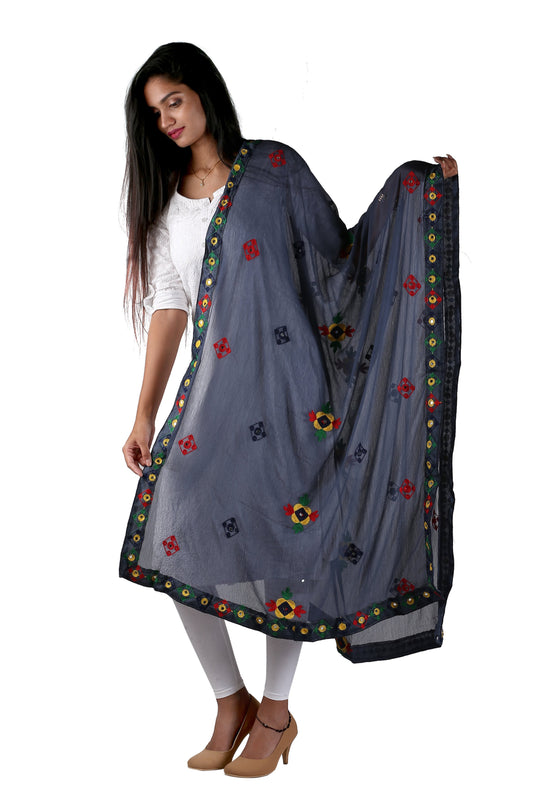 Grey Dupatta Online