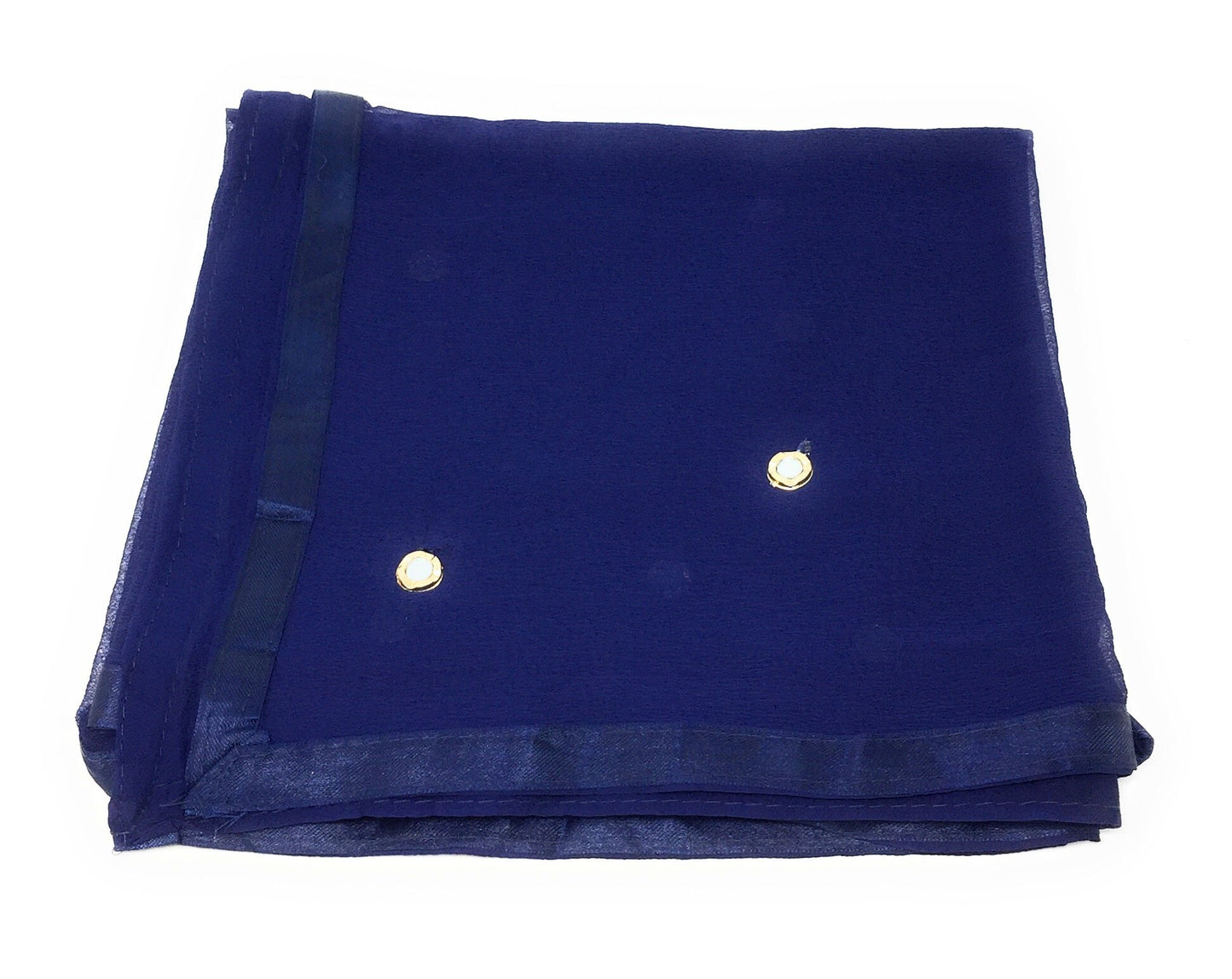 Navy Blue Chiffon Dupatta