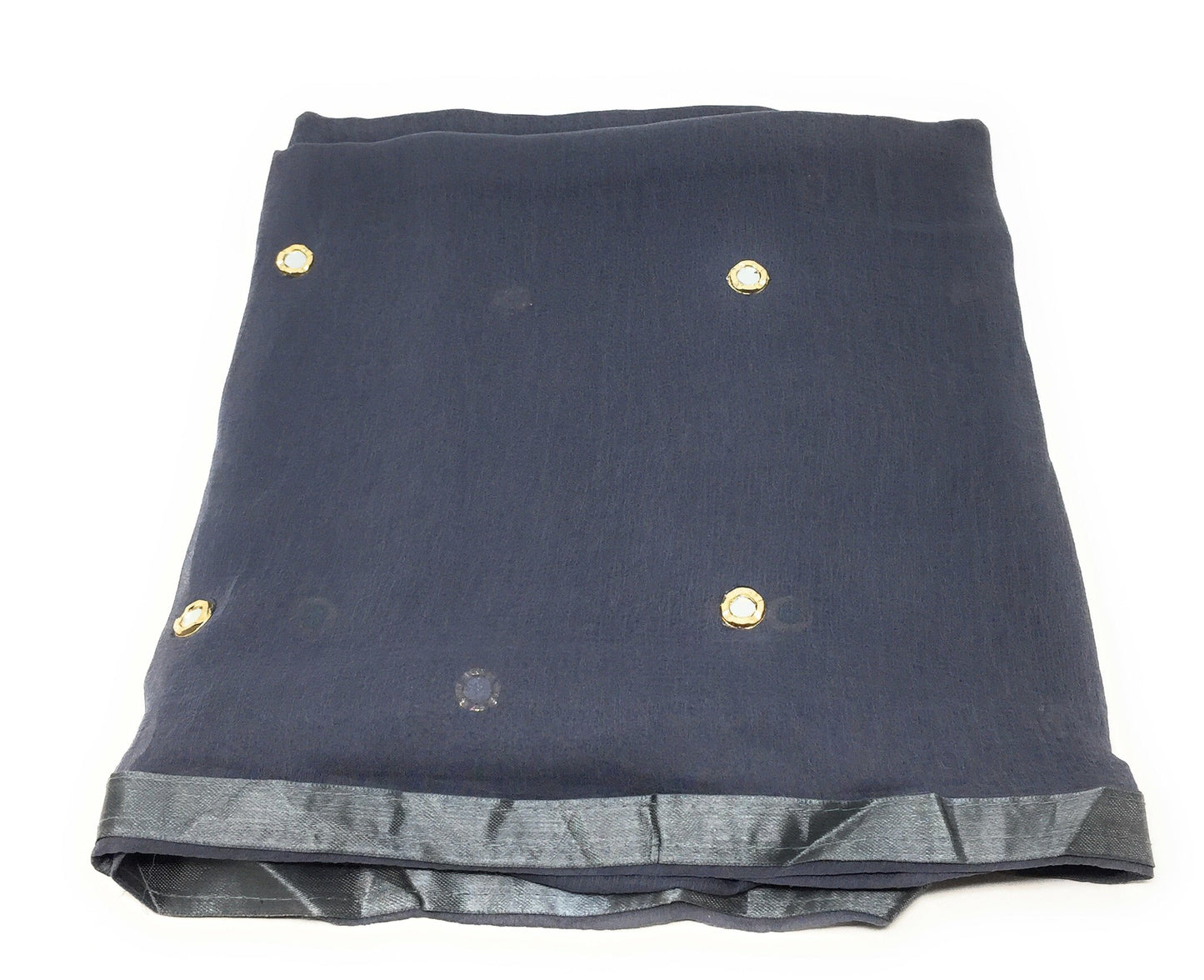 Grey Chiffon Dupatta