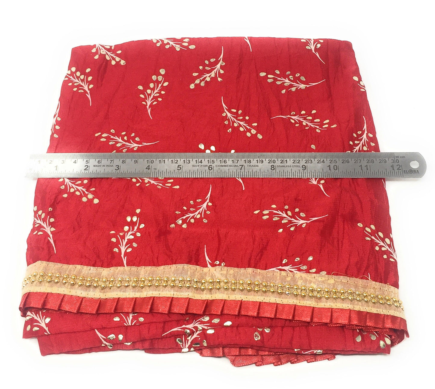 Black And Red Dupatta