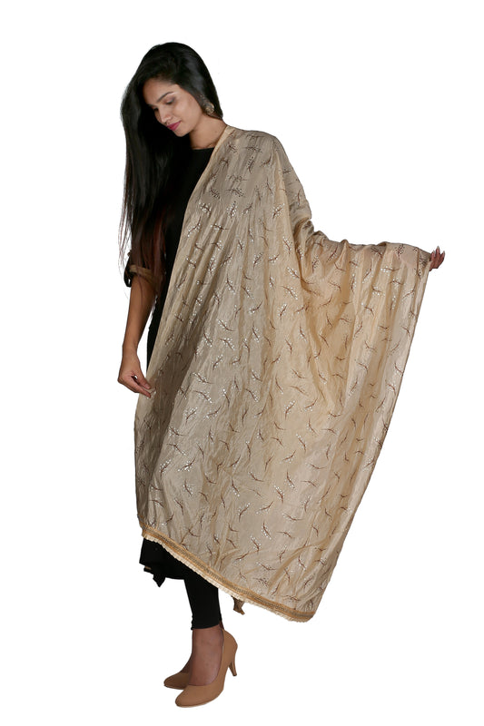 Beige Dupatta