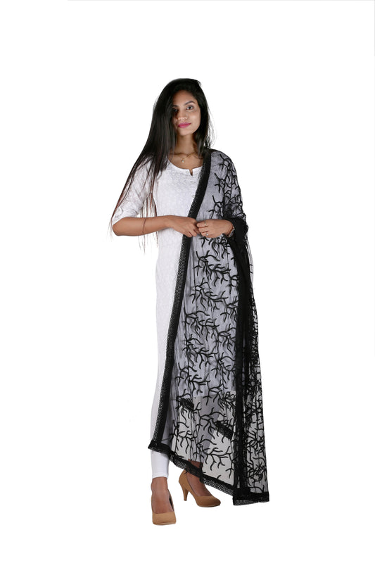 Black Colour Dupatta