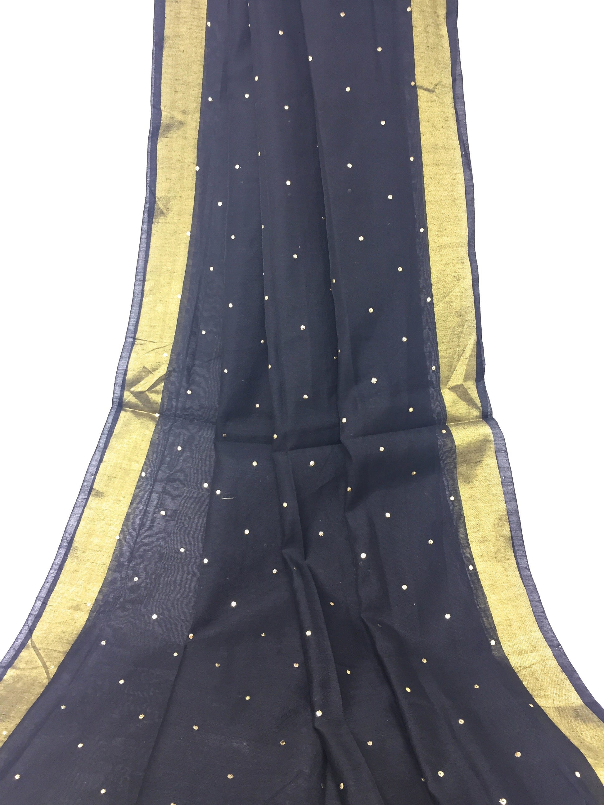 Black Gold Dupatta Chunni