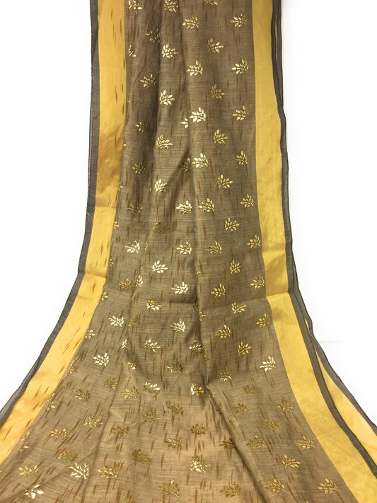 Beige Gold Dupatta Chunni