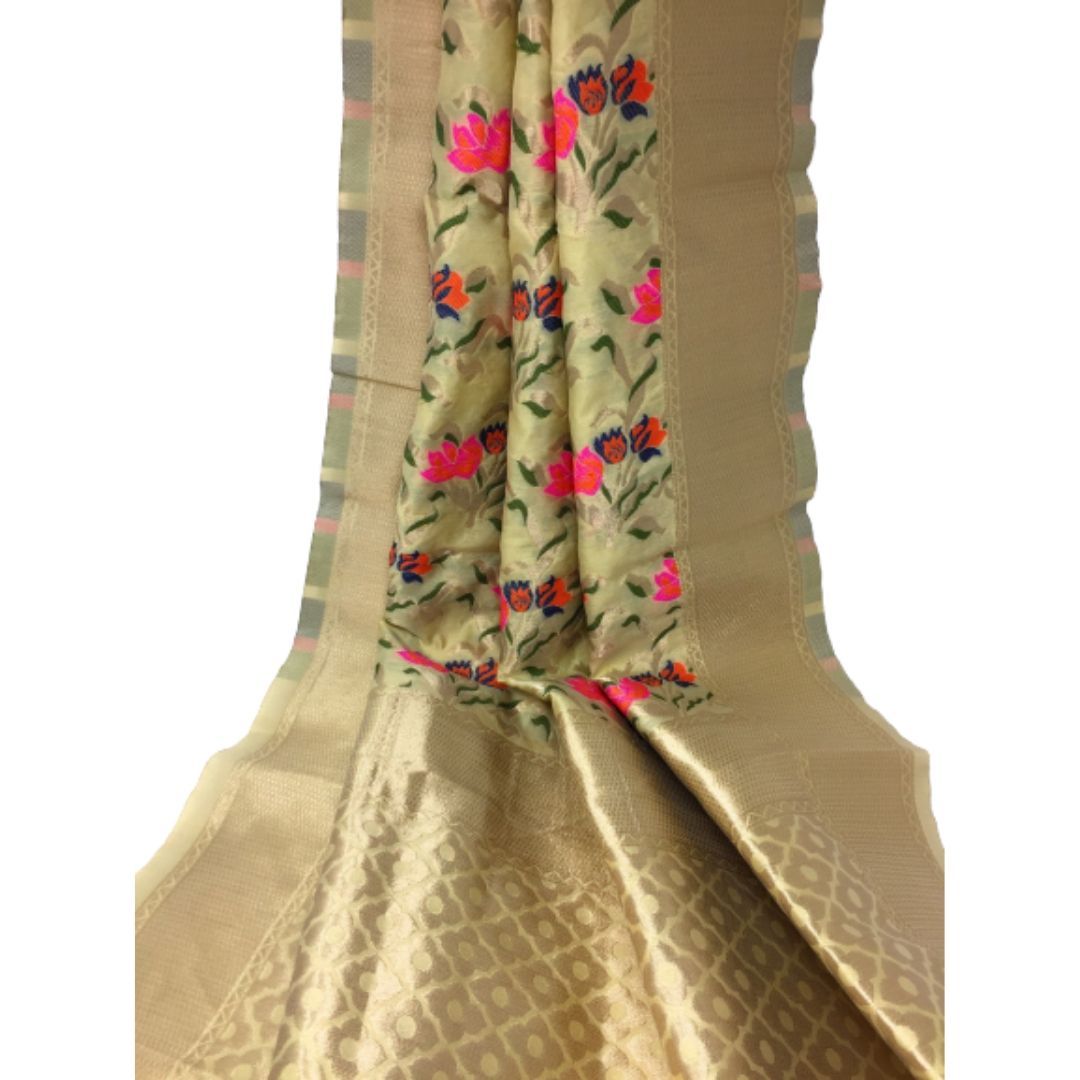 Brocade Banarasi Dupatta amazon