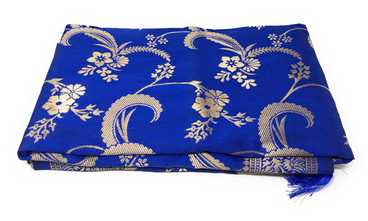Royal Blue Banarasi Dupatta