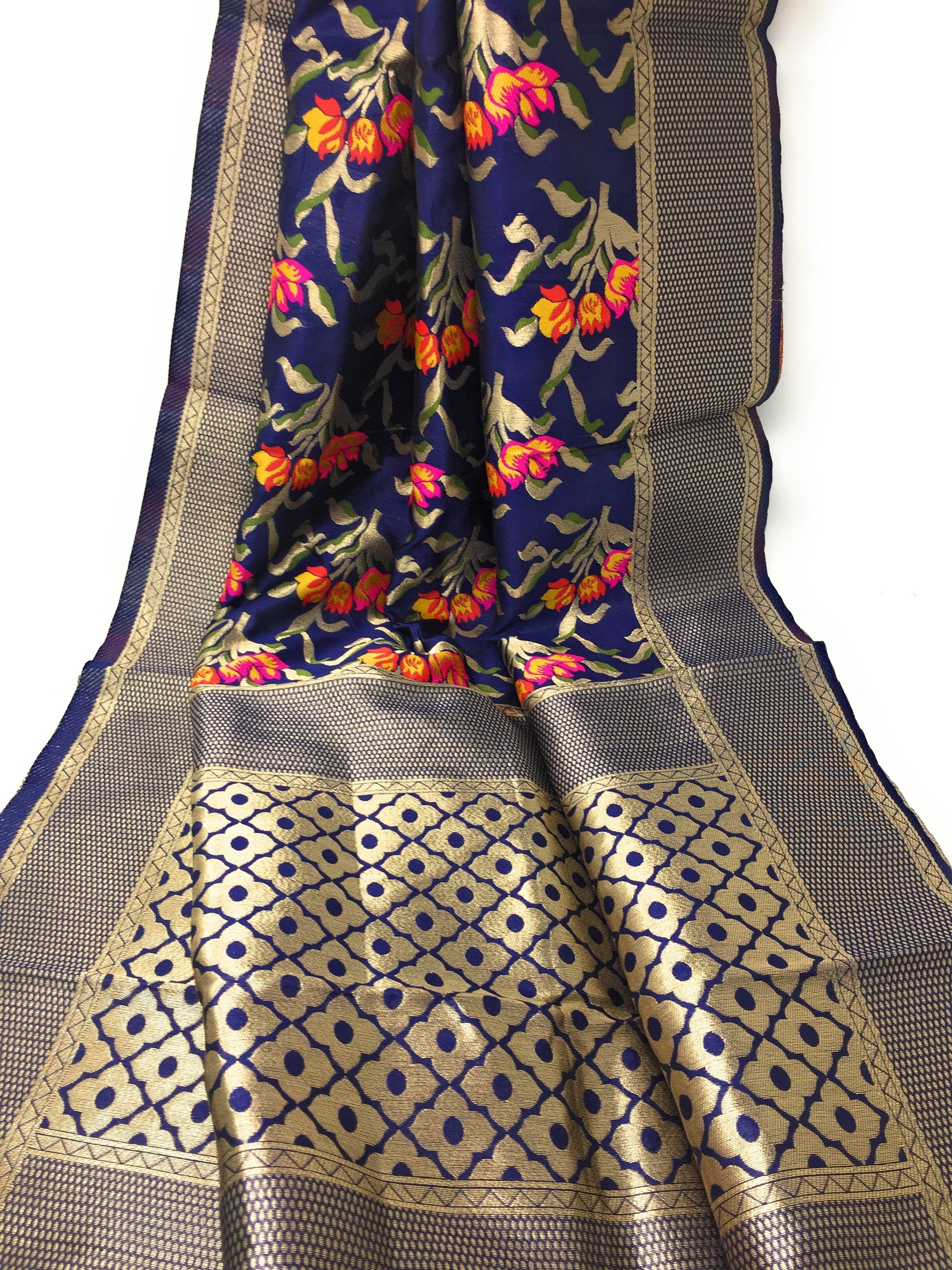Brocade Banarasi Dupatta amazon