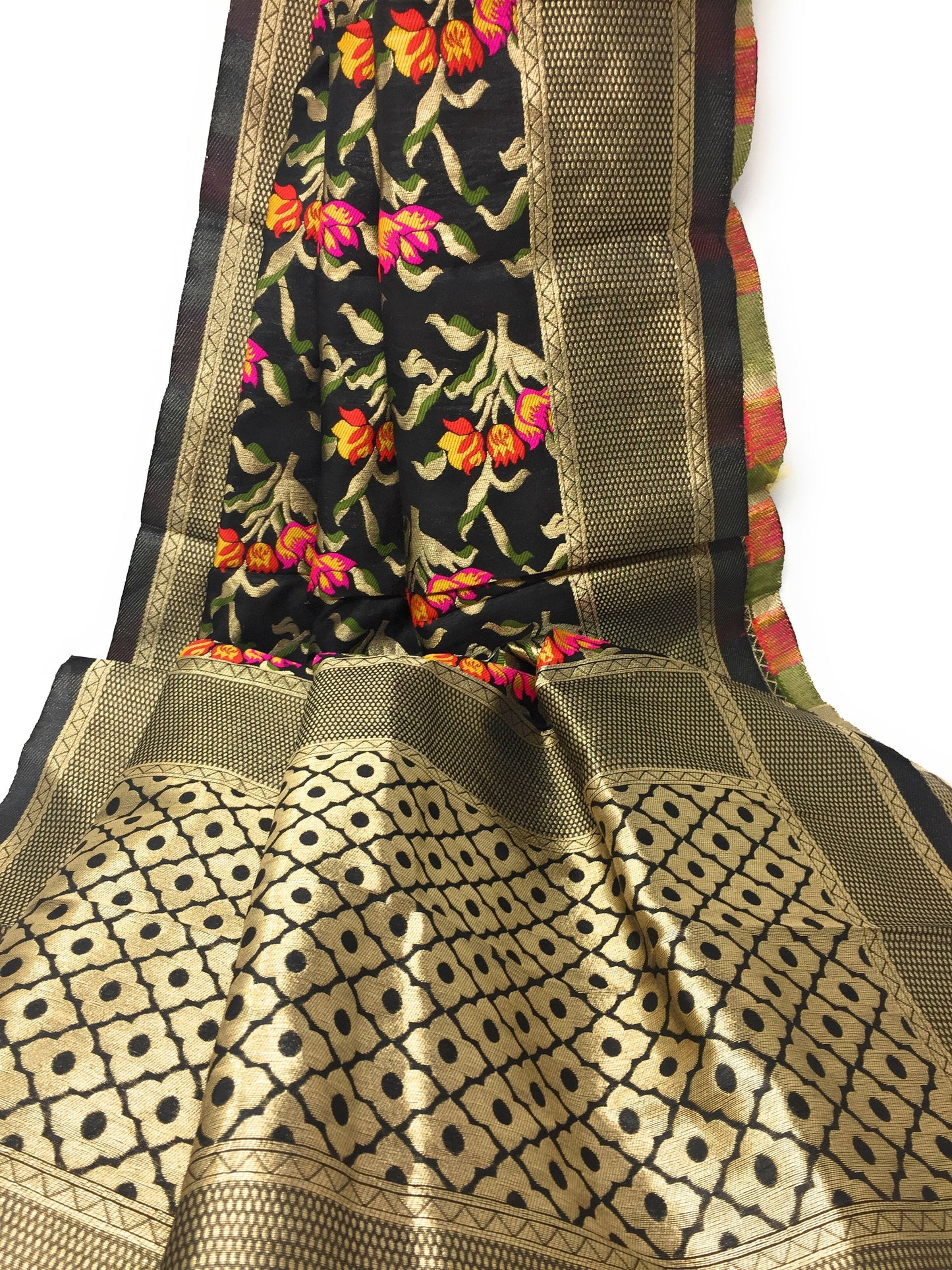 Brocade Banarasi Dupatta amazon