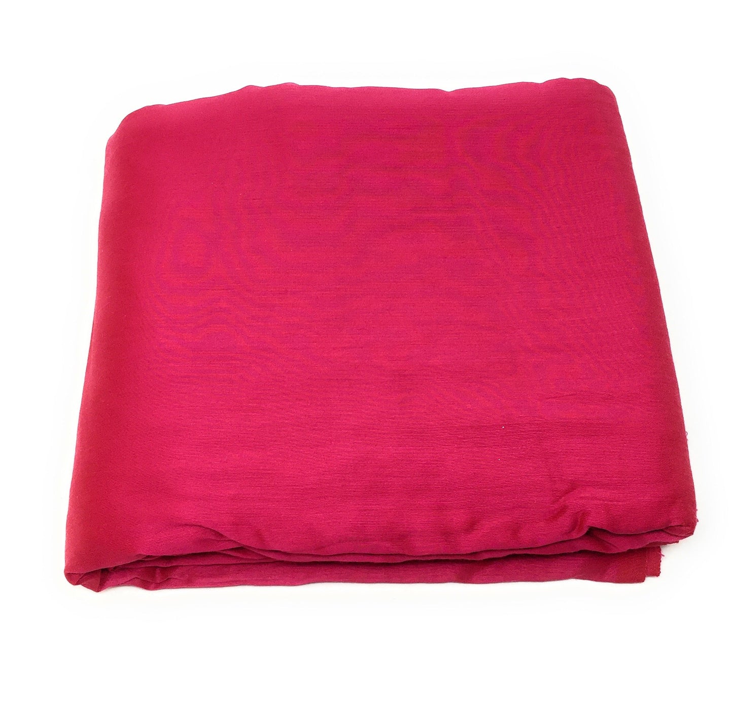 Cotton Silk Rani Pink Solids Fabric Material - By Meter