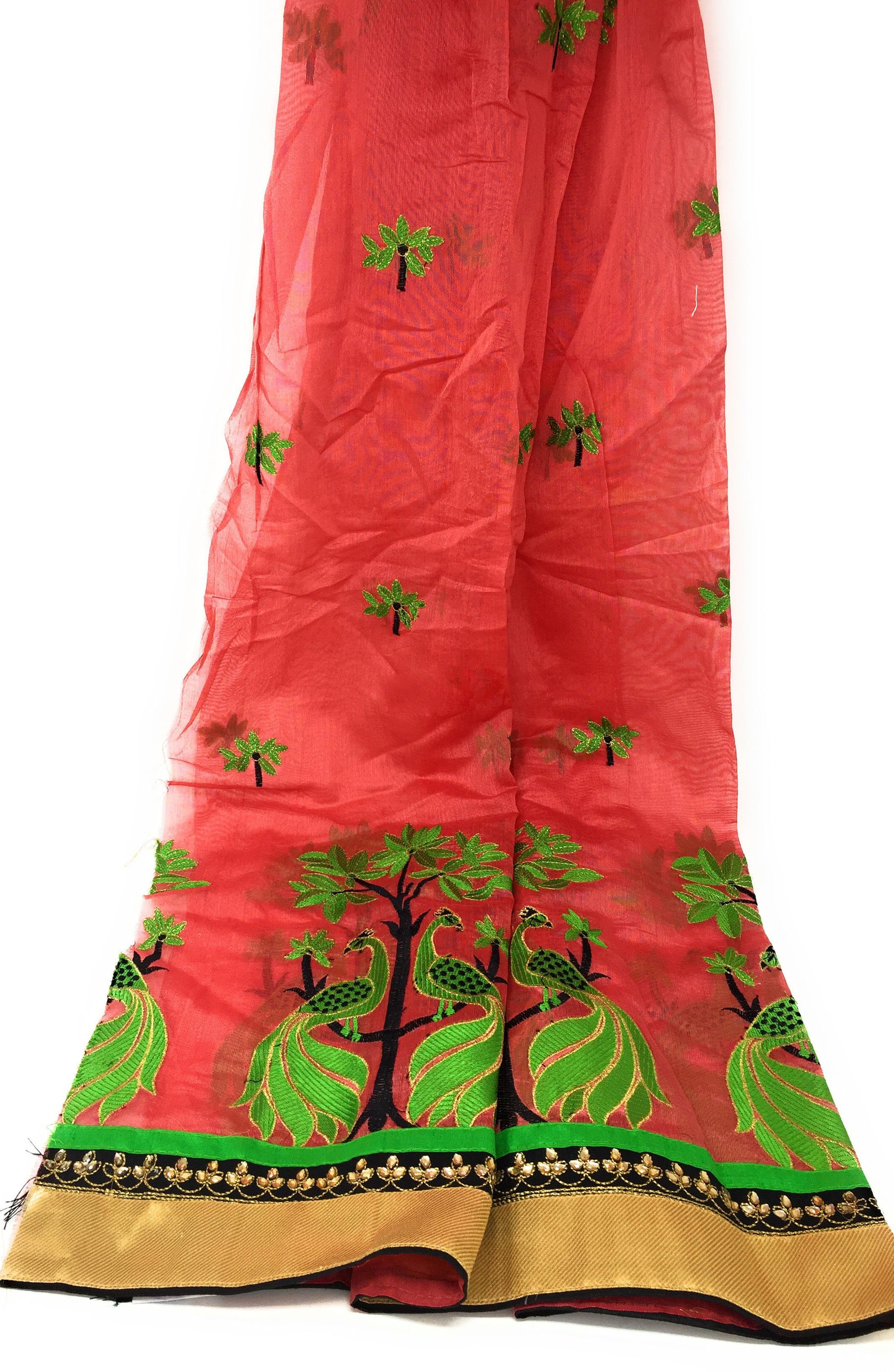 chanderi suit material