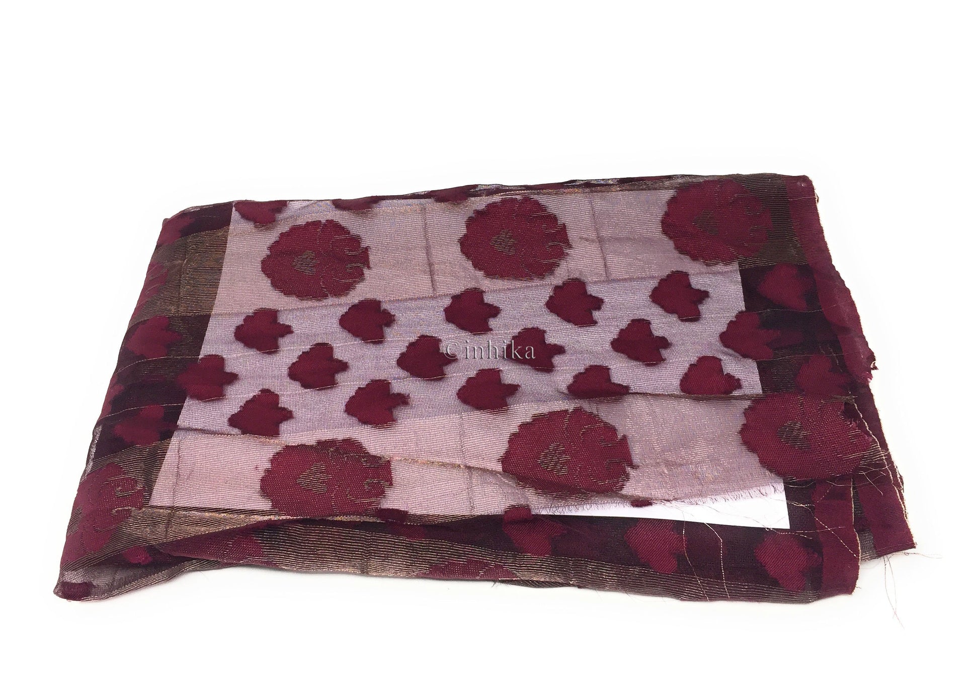 wine brocade fabric