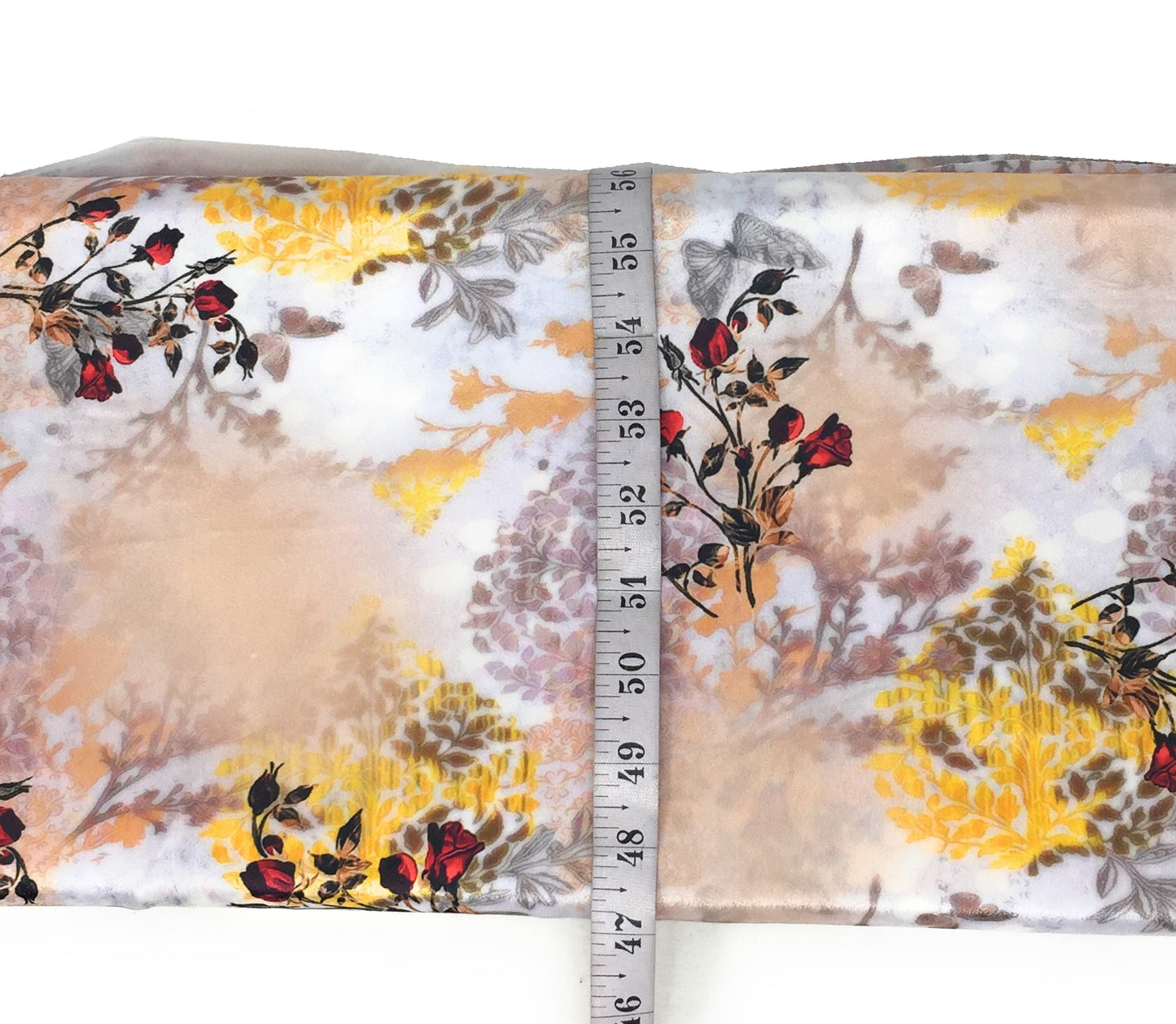 Multicolour Multi Indian Print Modal Satin Fabric