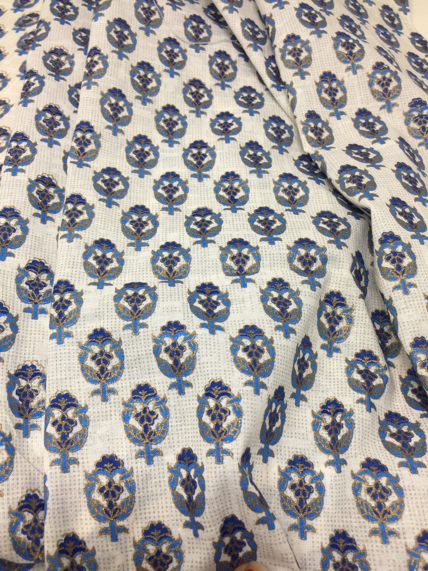 Cotton Dress Material with Dupatta Set