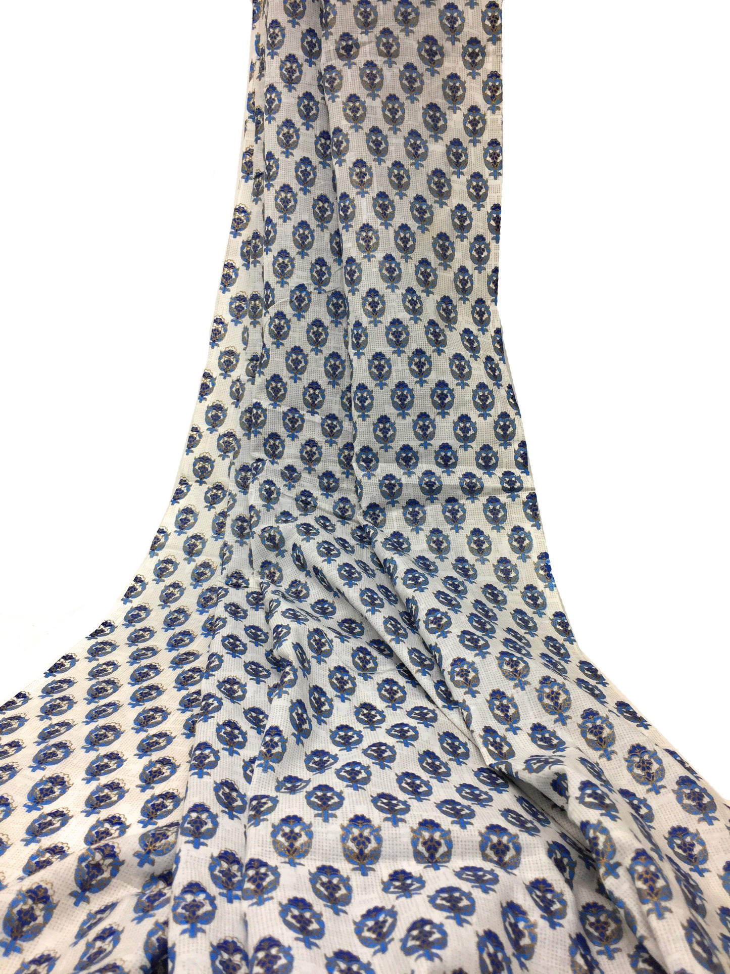 Cotton Dress Material with Dupatta Set