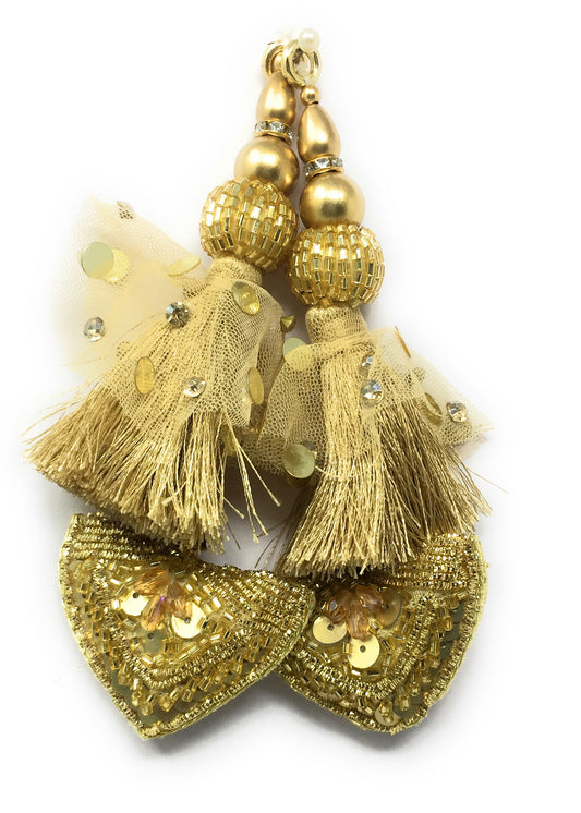 Latkan For Dress Gold - Set of 2