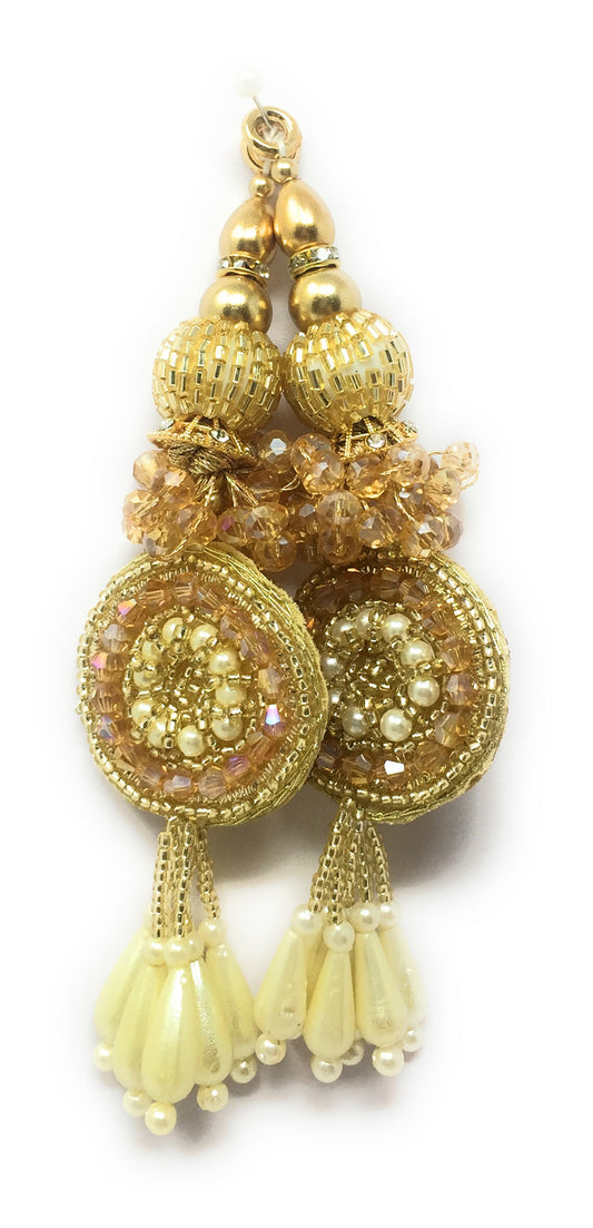 Gold Tassel For Dress - Set of 2
