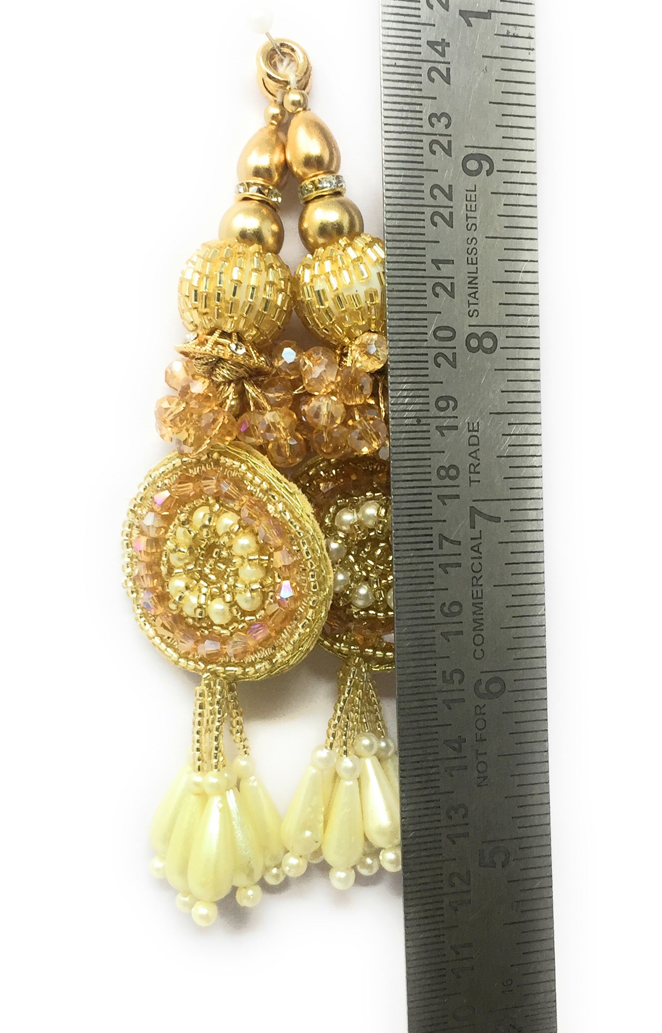 Gold Tassel For Dress - Set of 2