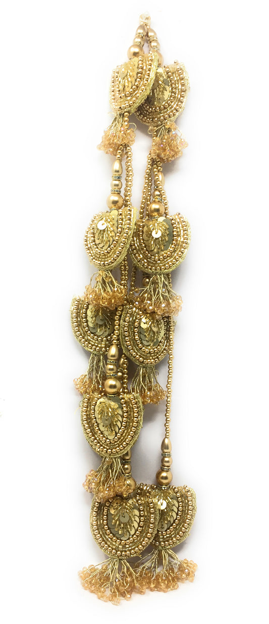 Latkan For Lehenga Gold - Set of 2