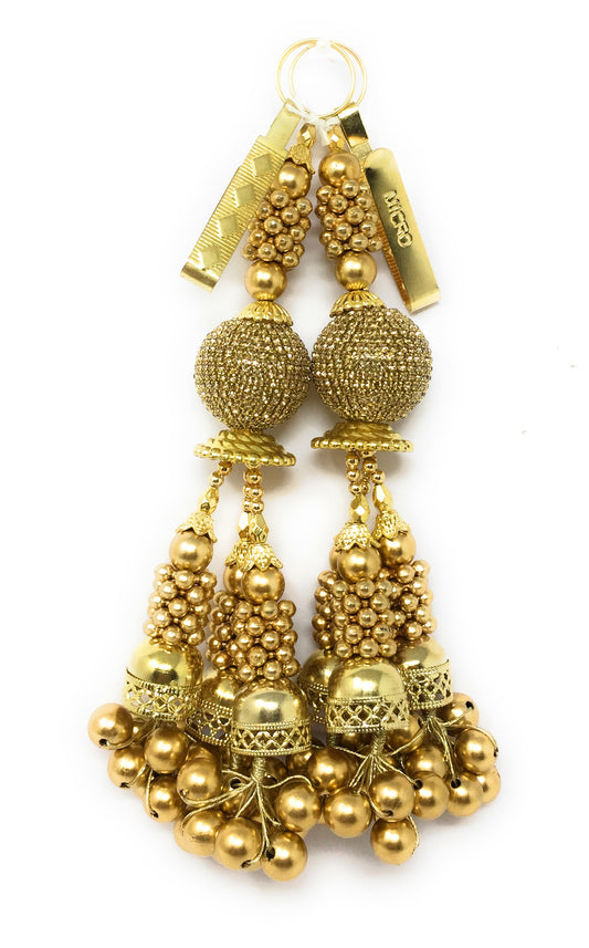 Heavy Lehenga Latkan Gold - Set of 2