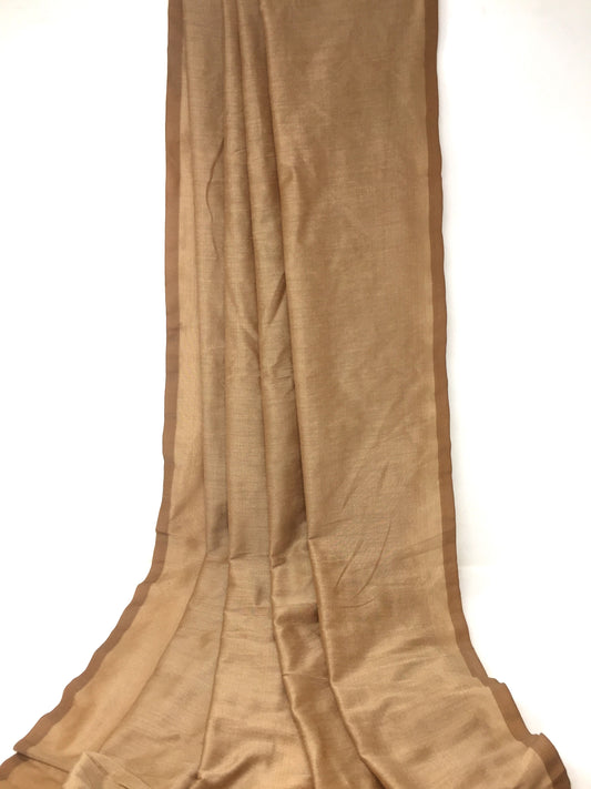 cotton silk cloth Brown