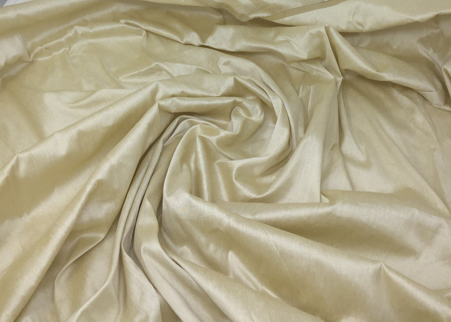 pure cotton silk fabric Cream