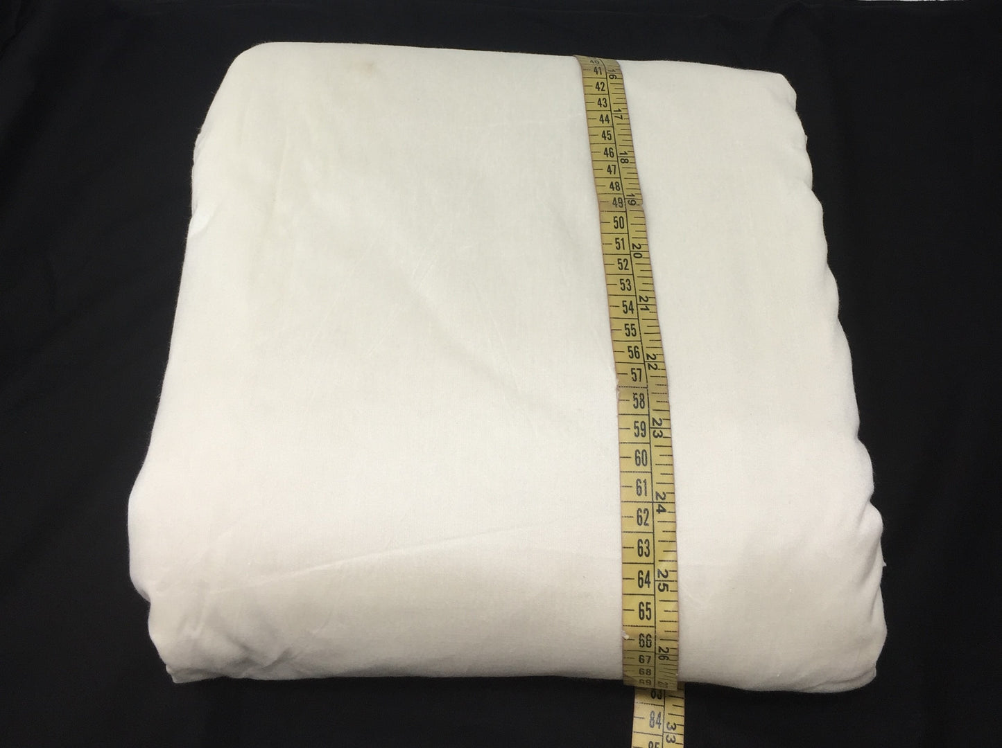 cotton silk material Off White