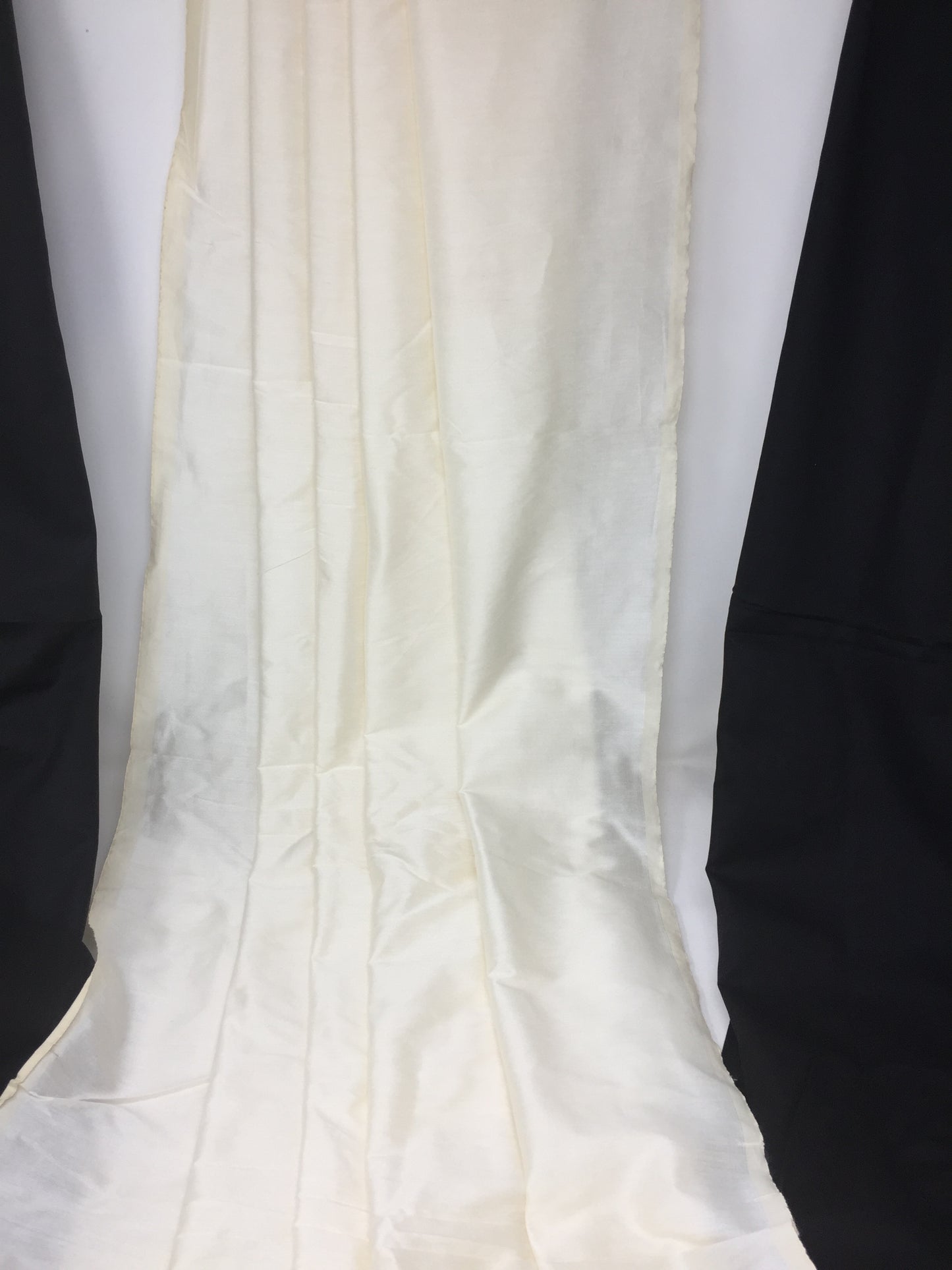 cotton silk cloth Off White