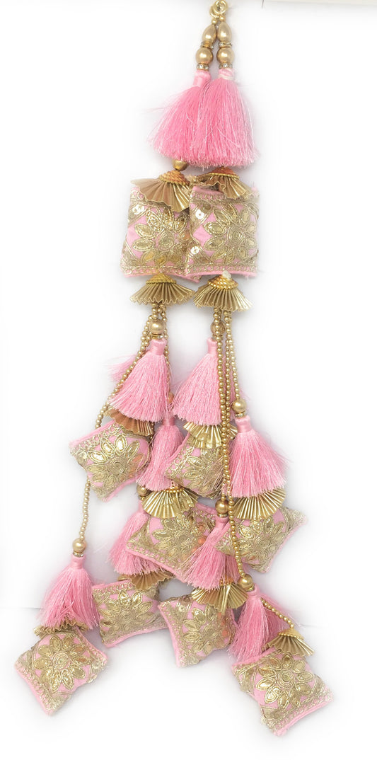 Bridal Long Latkan pink- Set of 2
