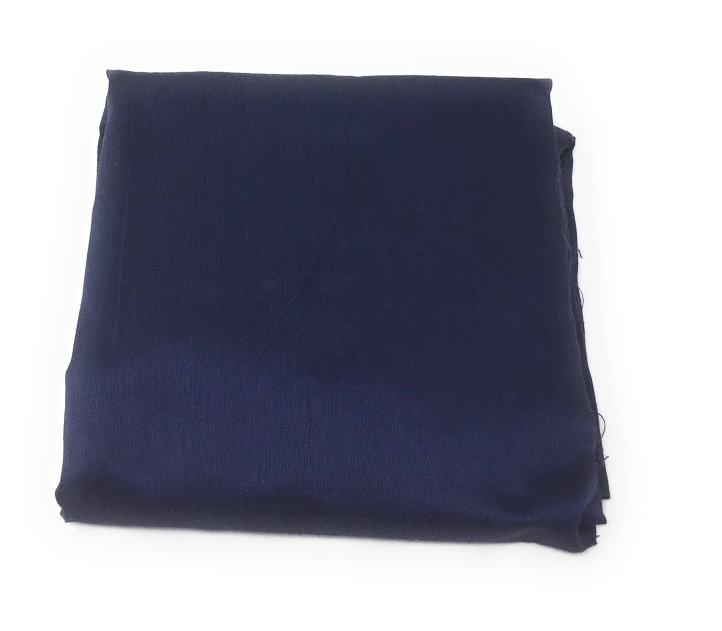cotton silk fabric Navy Blue