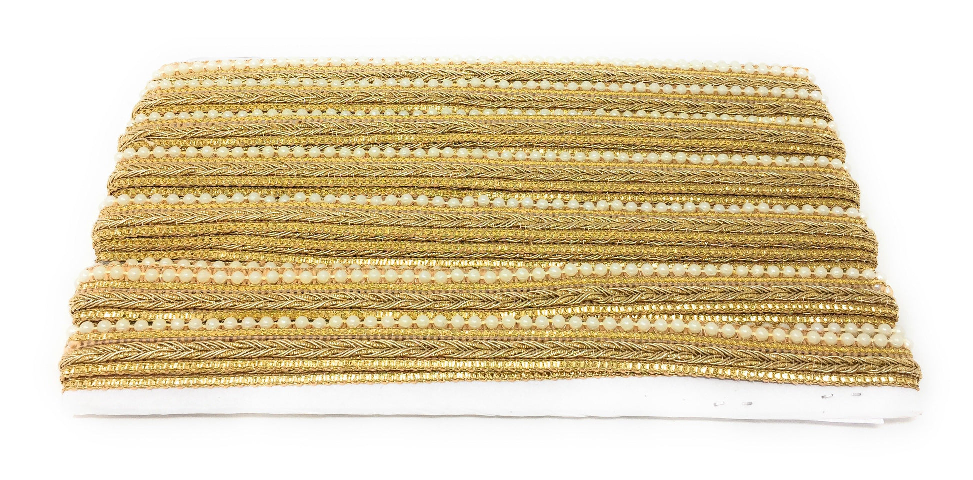 pearl ribbon trim