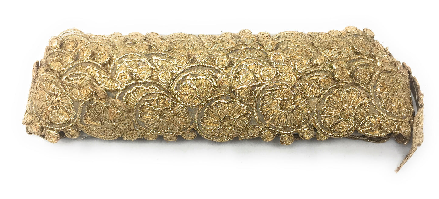 Gold golden gota lace - 9 Meter Roll