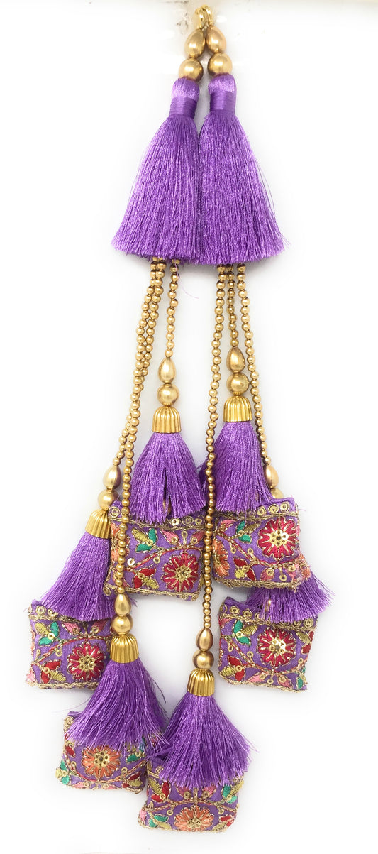 lehenga mein lagane wala latkan Lavender