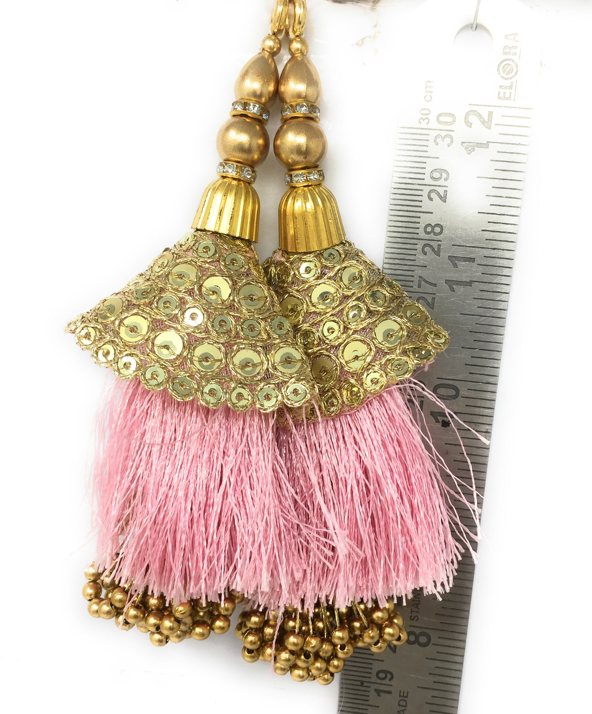Pastel Pink suit mein latkan - Set of 2