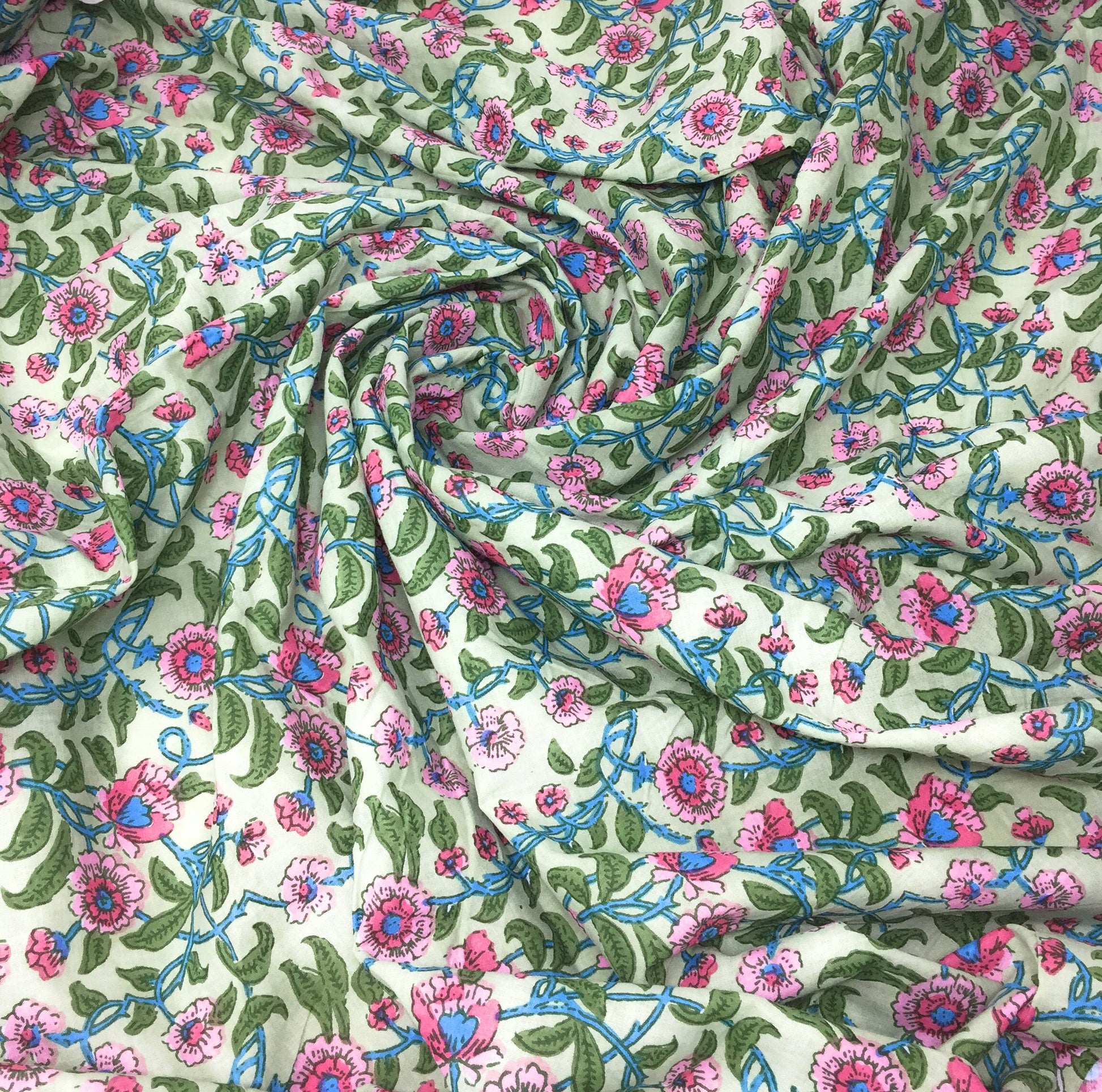 cotton floral print fabric