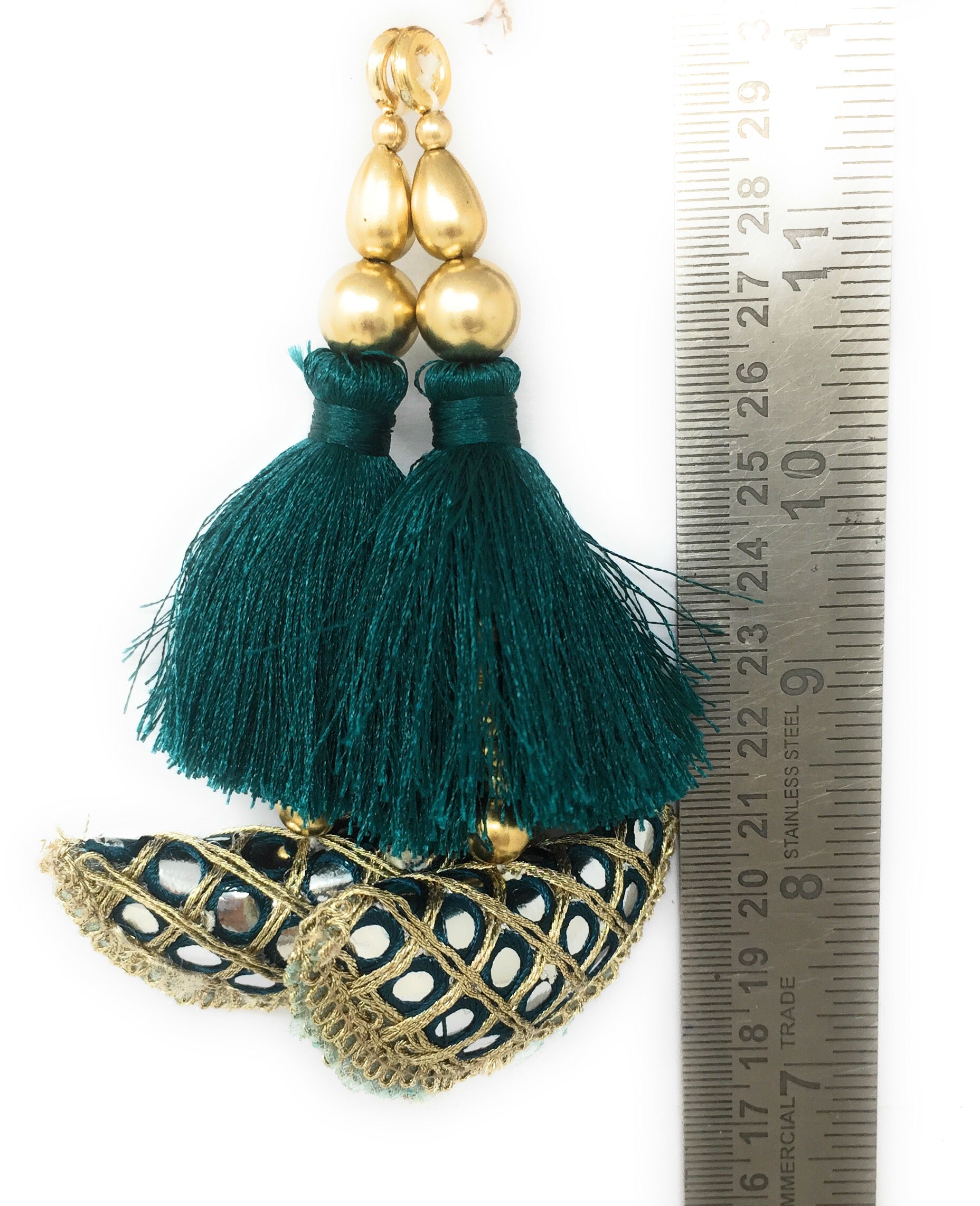 Rama Green dress latkan - Set of 2