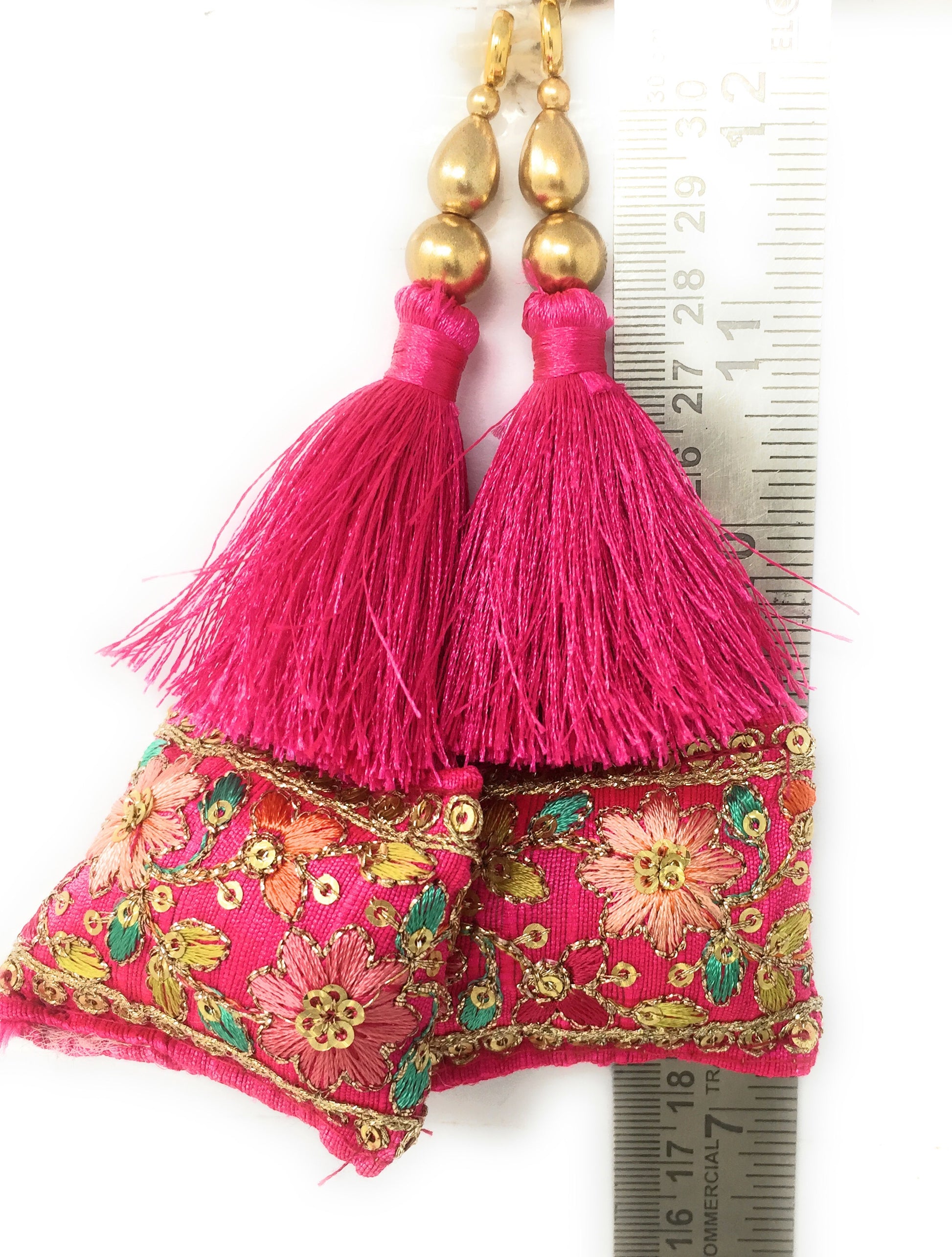 Rani Pink blouse hangings - Set of 2