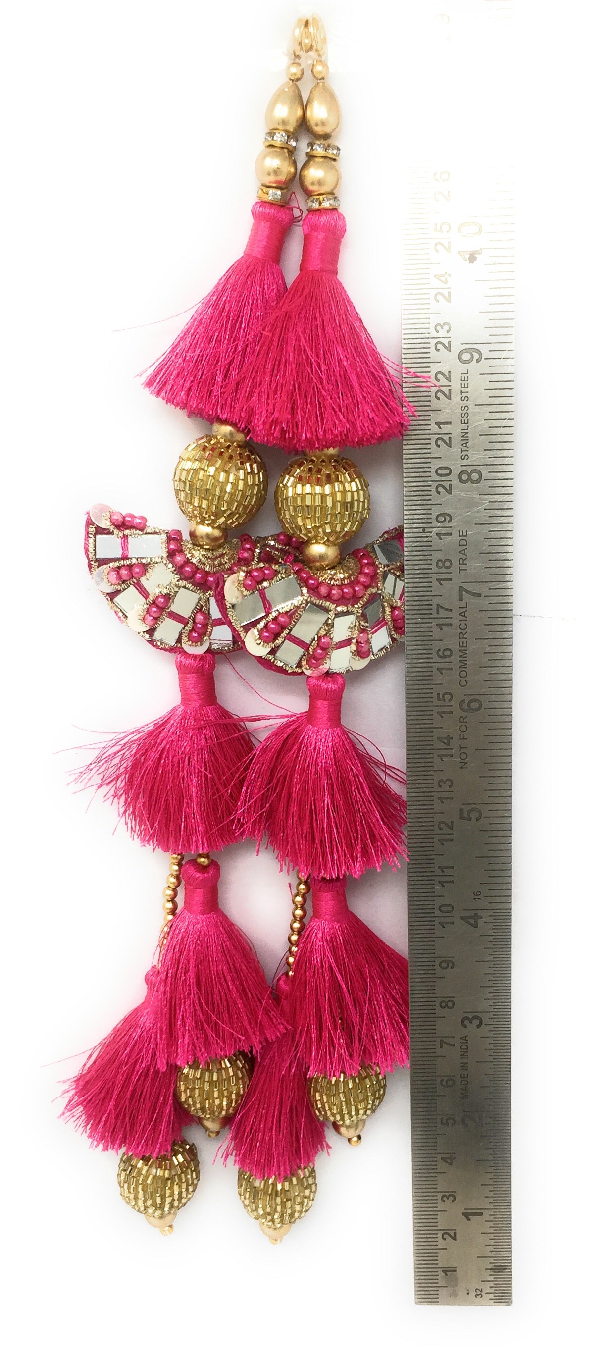 Rani Pink latkan latest design - Set of 2