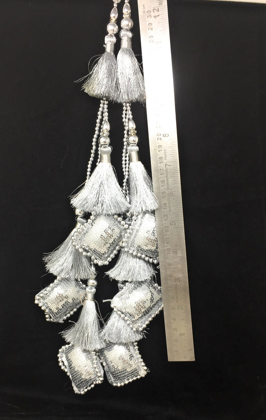 latkan for lehenga choli Silver