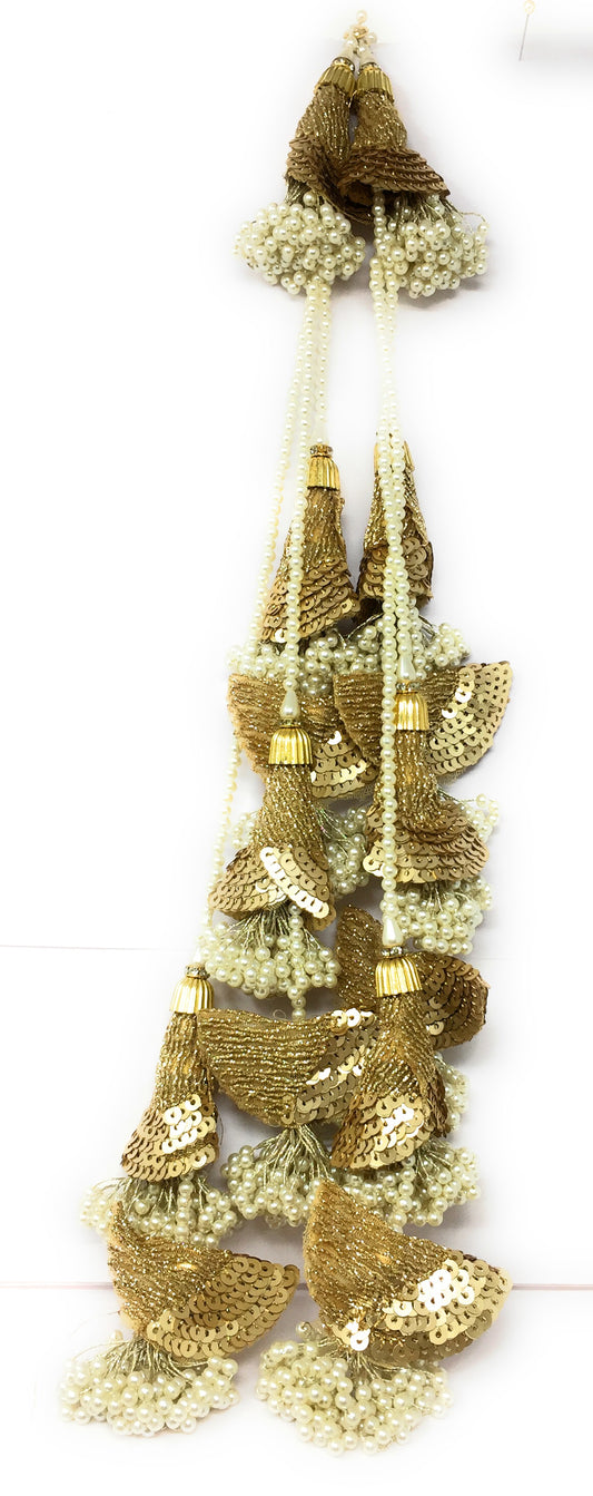 Golden Heavy Latkan - Set of 2