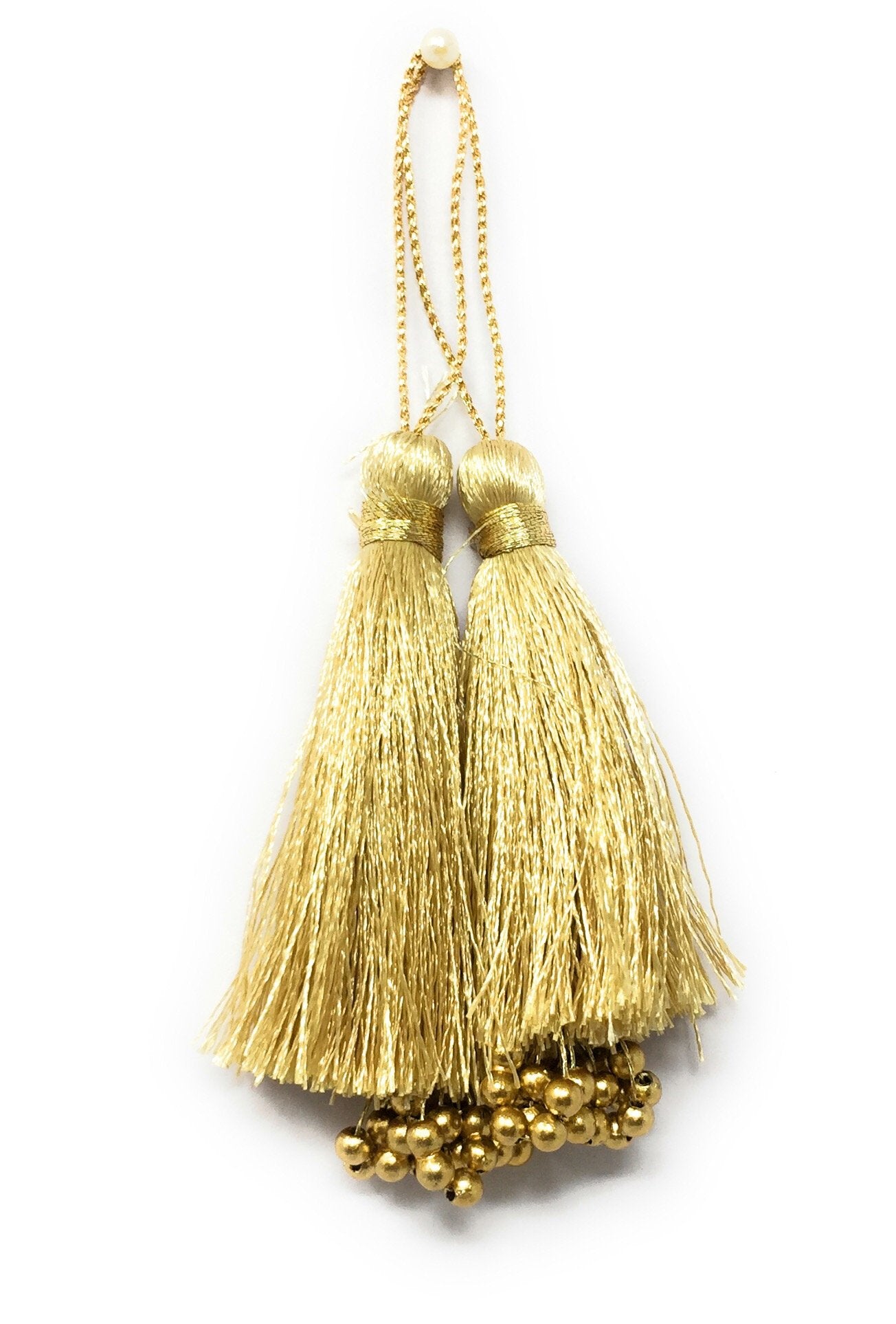Latkan suit blouse tassel hanging Light Gold 15269